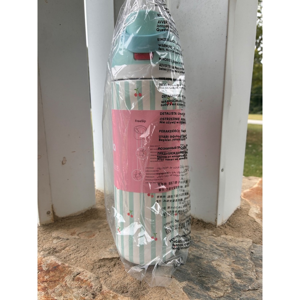 Owala FreeSip 24oz Water Bottle Cherry On Top Limited Edition Insulated Bottle